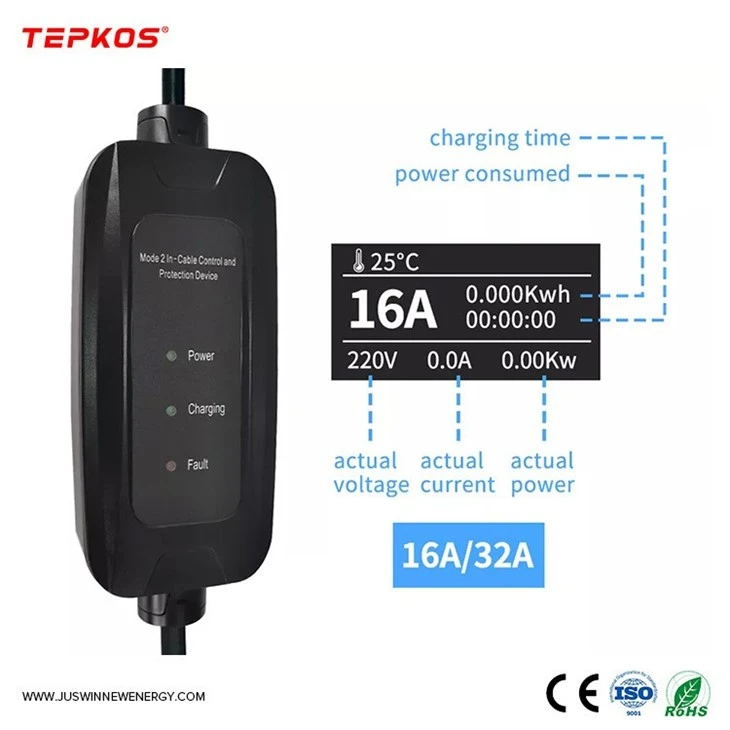 Portable Fast Car Charger For Ev